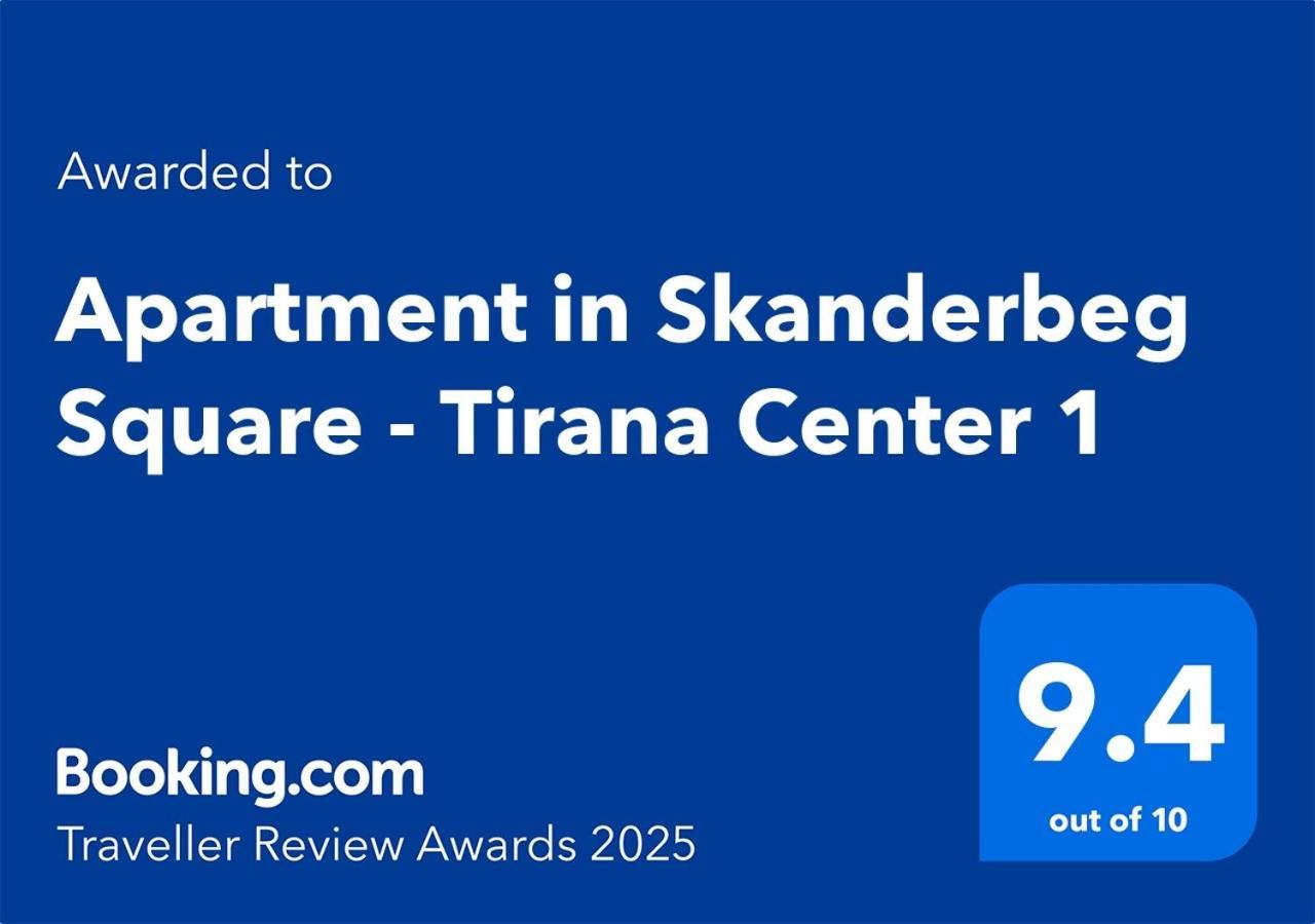 Apartment In Skanderbeg Square - Tirana Center 1 المظهر الخارجي الصورة